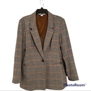 Houndstooth Blazer